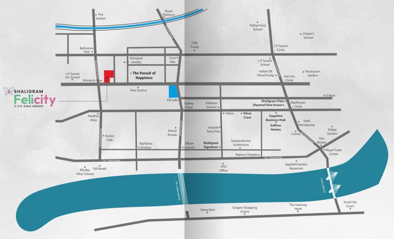  felicity Location Plan