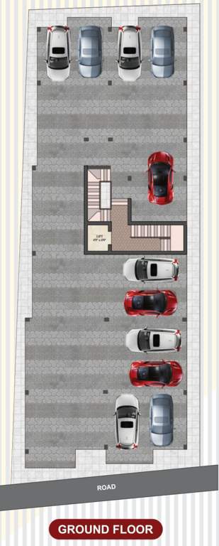  titanite and topaz apartment Titanite And Topaz Apartment Cluster Plan for ground Floor
