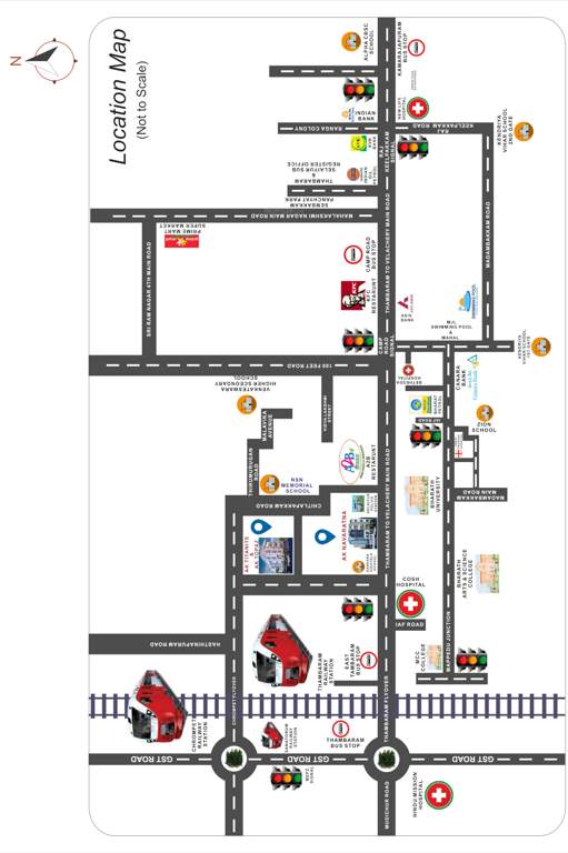  titanite and topaz apartment Location Plan