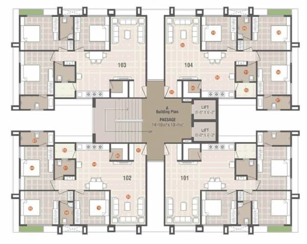 Block A Cluster Plan samarth-srushti Block A Cluster Plan