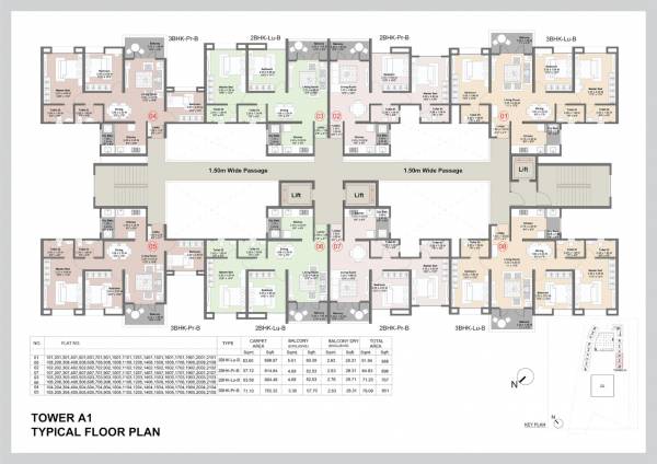  kaleido Cluster Plan