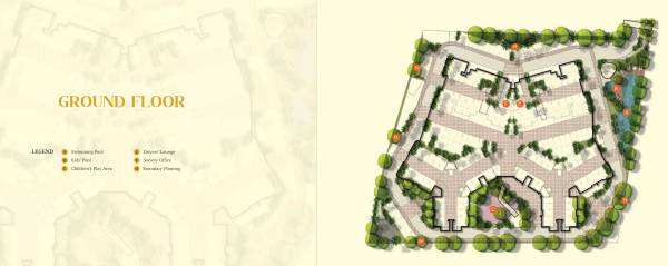  courtyard-one A Cluster Plan for ground Floor