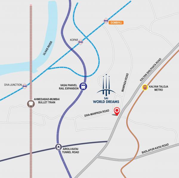  sai-world-dreams-phase-1 Location Plan