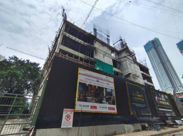  ruparel-vivanza Tower 1 Construction Status June-25