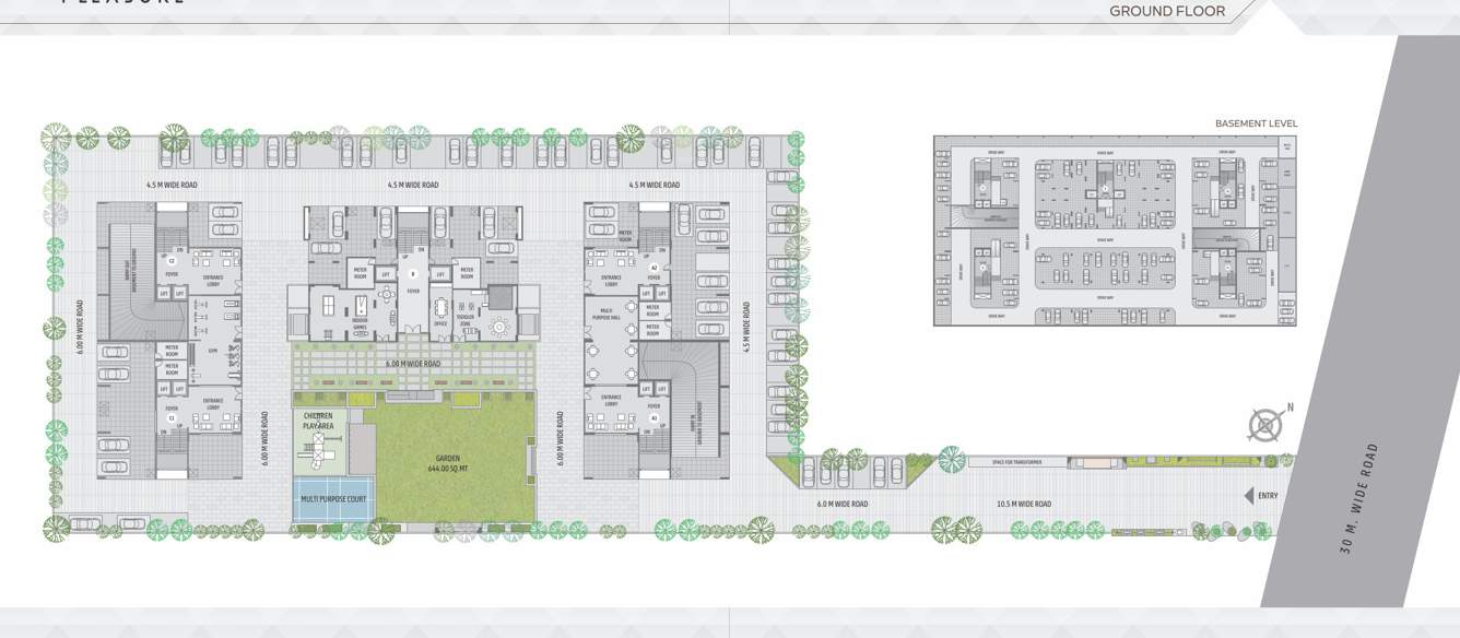  pleasure Block A1 Cluster Plan