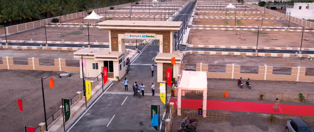  adhvaith gardens Plot