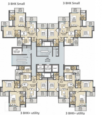  quebec Tower A Cluster Plan