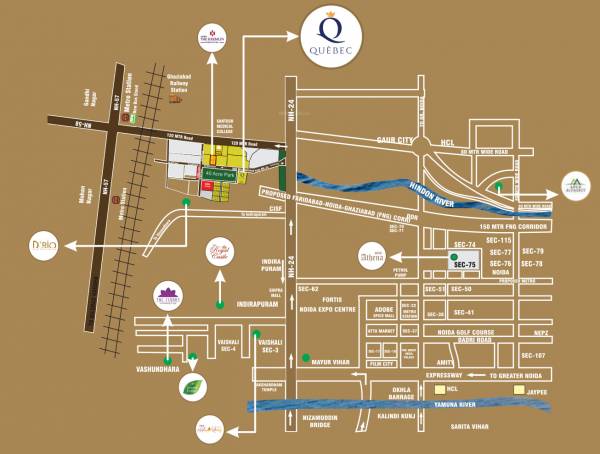 Location Plan apex-quebec Location Plan