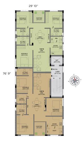  aarudhra Tuya Aarudhra Cluster Plan from 1st to 5th Floor