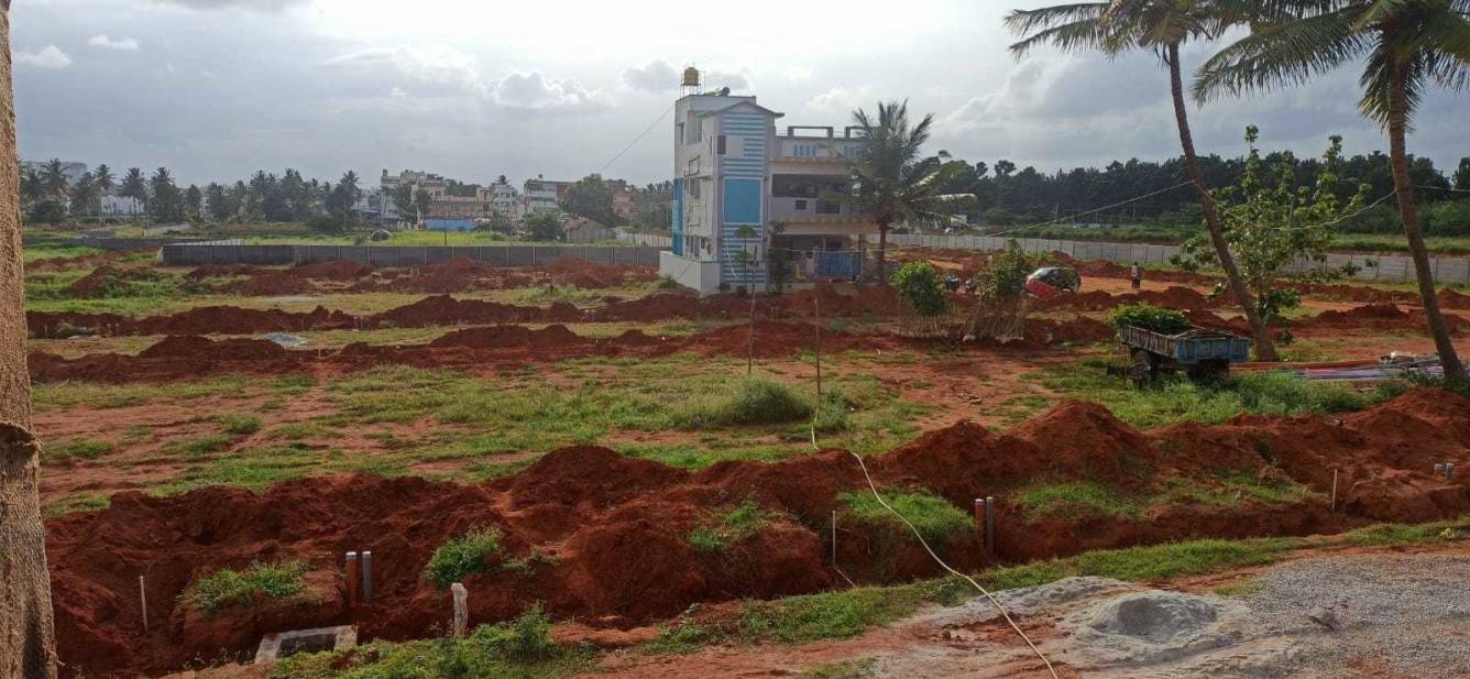  madhura meadows Construction Status Aug 22