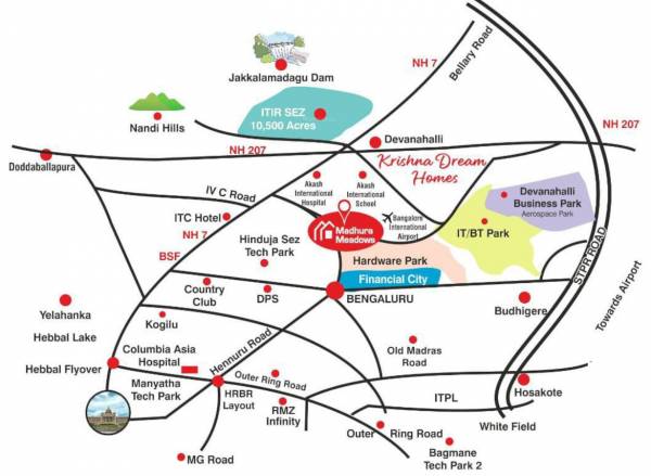  madhura-meadows Location Plan