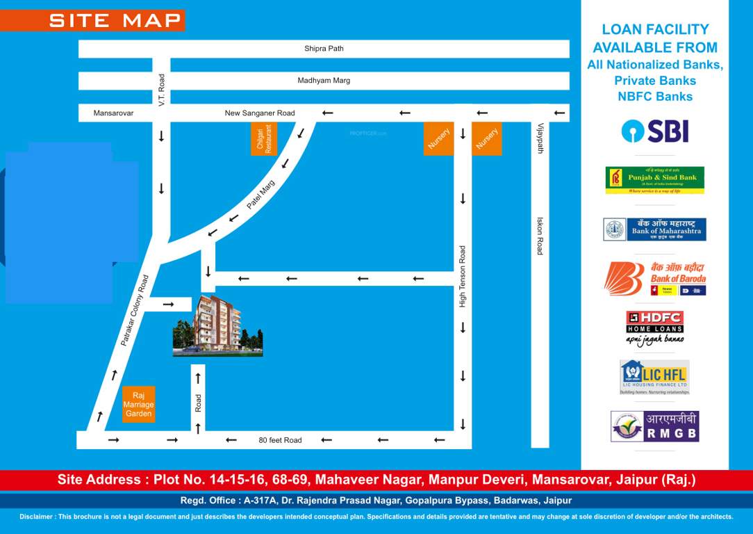  dreams Location Plan