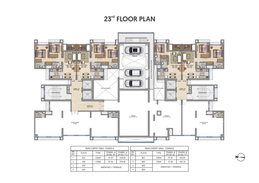  address 51 Wing A Cluster Plan