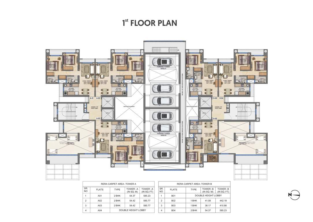  address 51 Wing A Cluster Plan