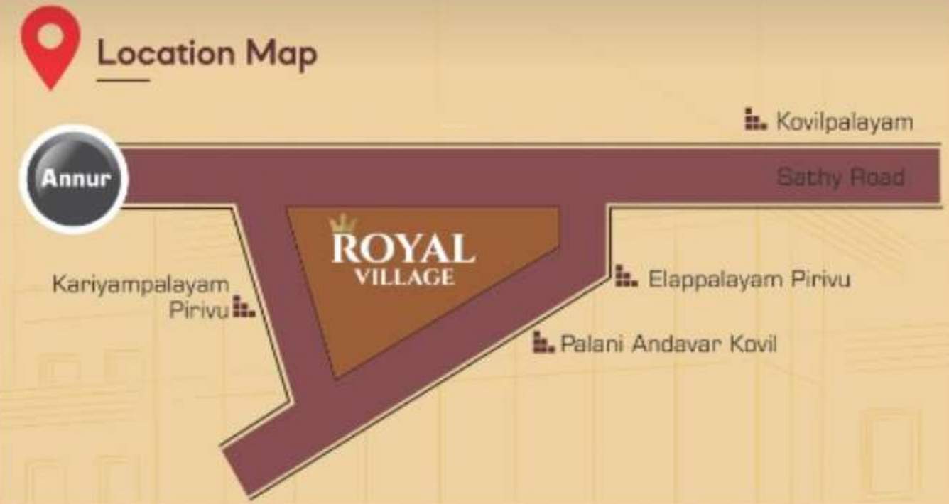 royal village Location Plan
