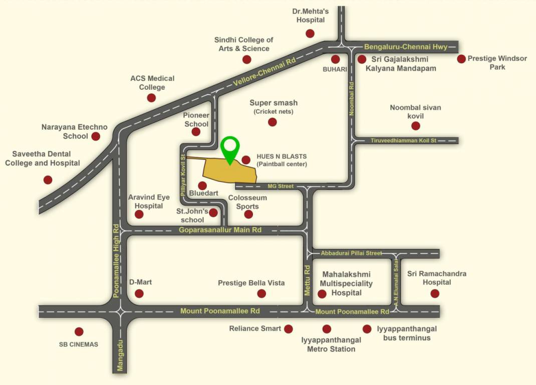  noombal garden Location Plan