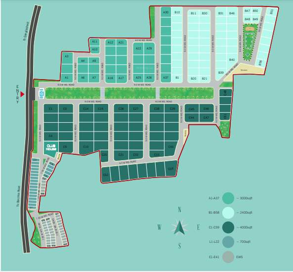  anvaya valley Master Plan