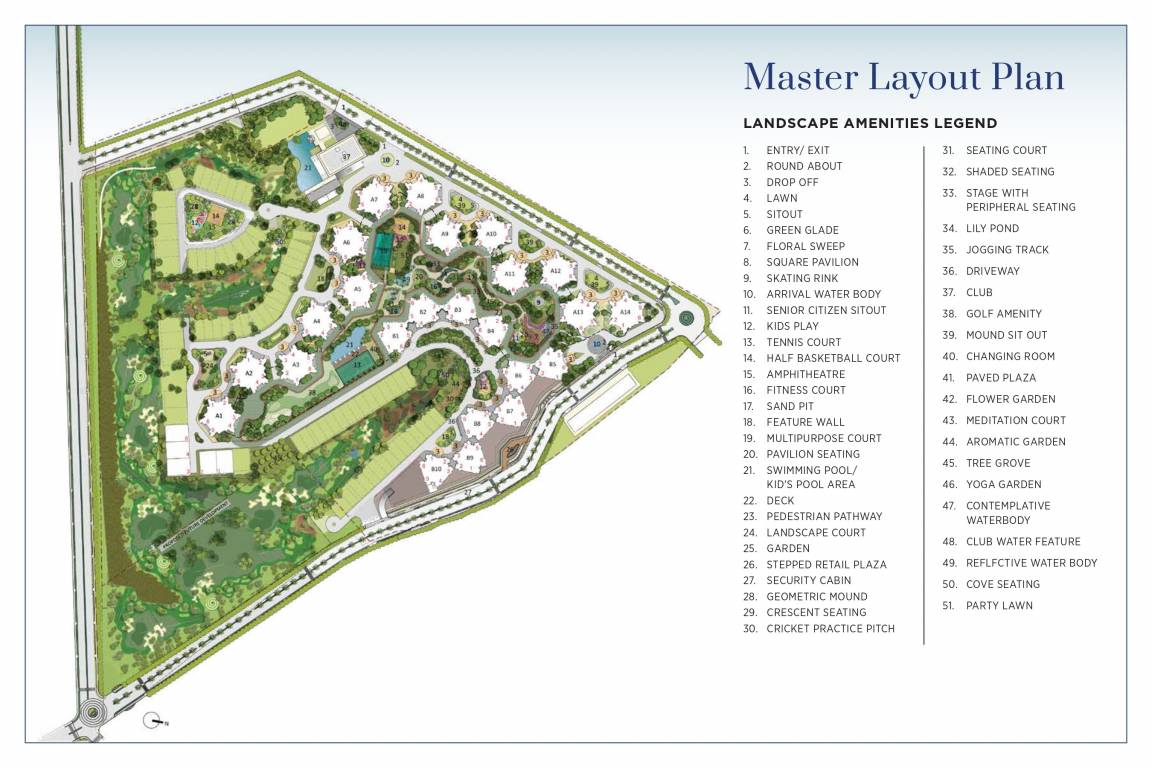  beach residences Master Plan