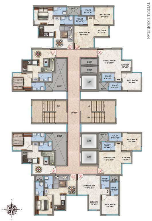  mahavir bliss Mahavir Bliss Cluster Plan