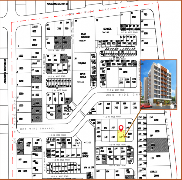  savitri-icon Location Plan