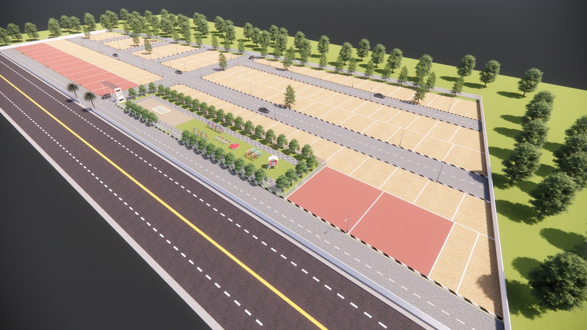 708 Sq Ft Plot For Sale In Ruby Builders And Promoters Urban Town 