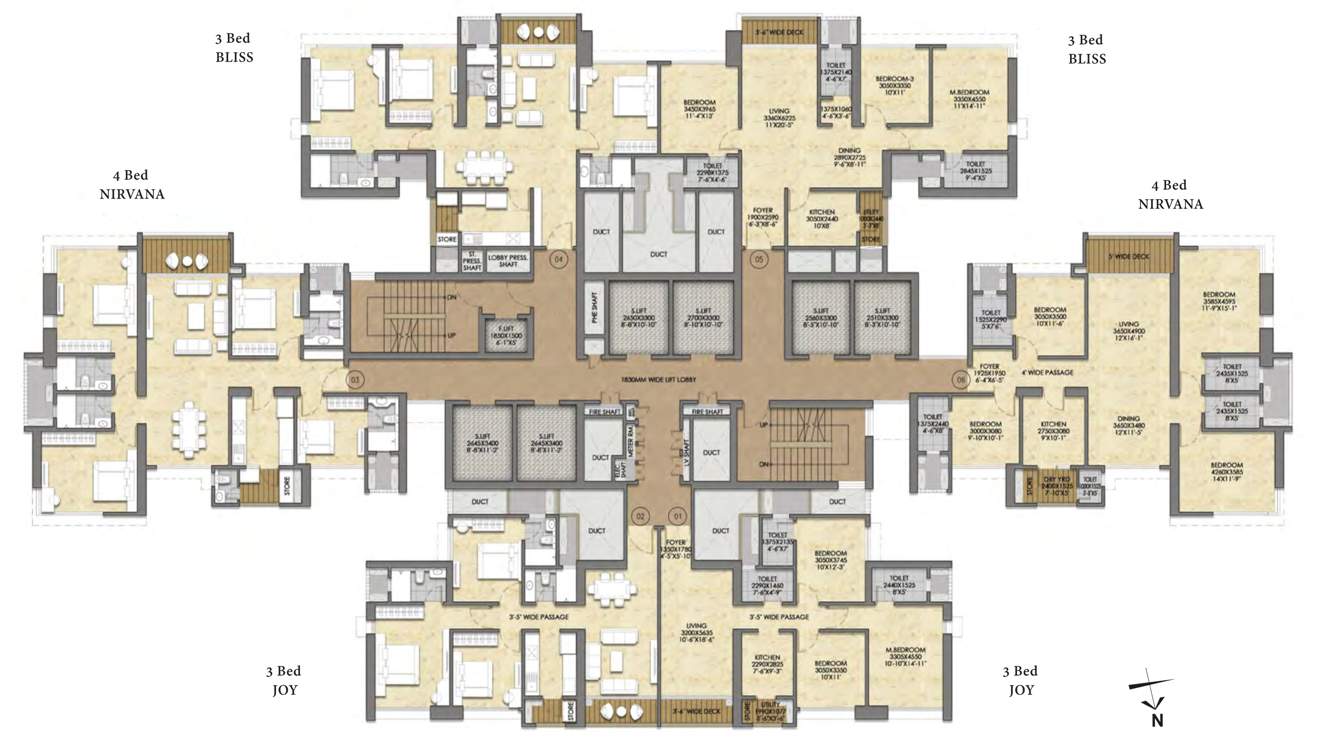  the address by gs tower a The Address By GS Tower A Cluster Plan