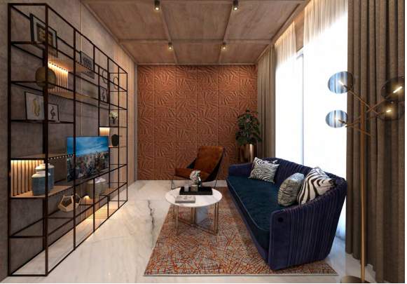  the address by gs tower a Living Area