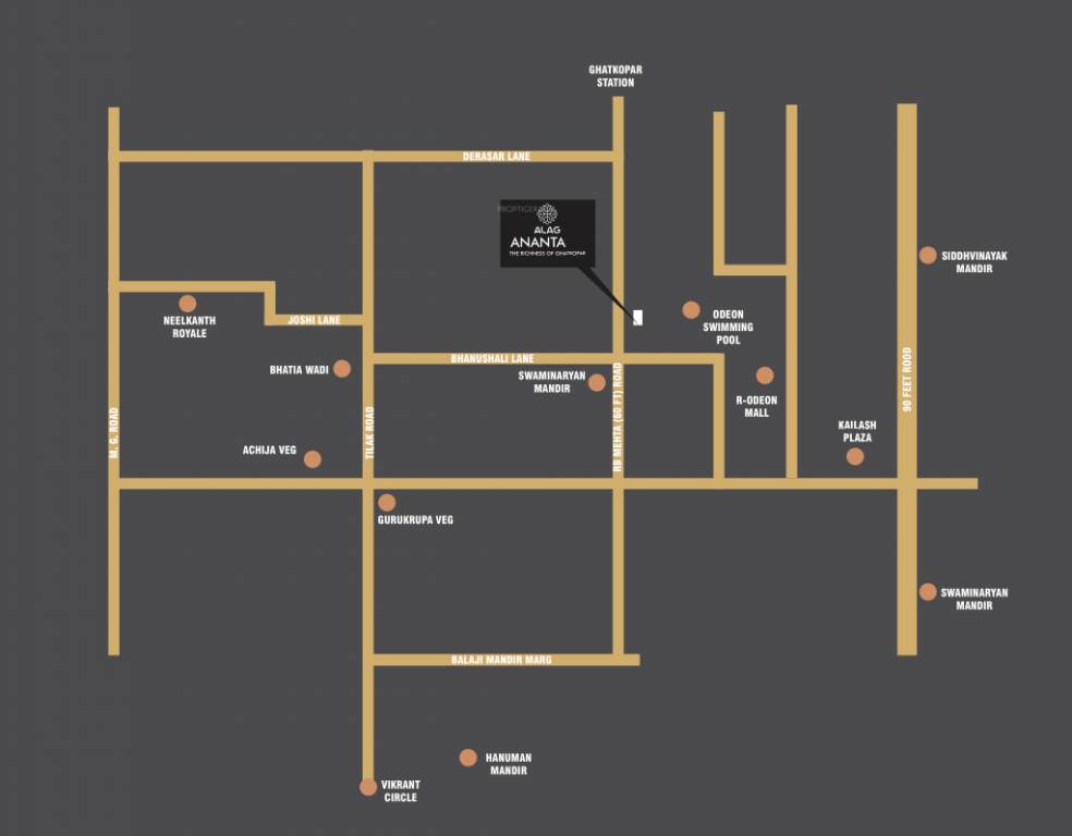  ananta Location Plan