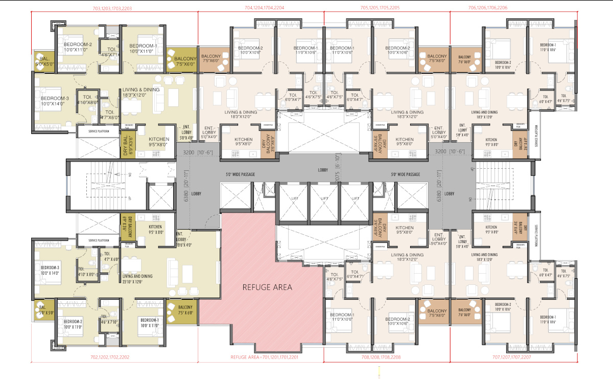 rahul downtown phase i Cluster Plan