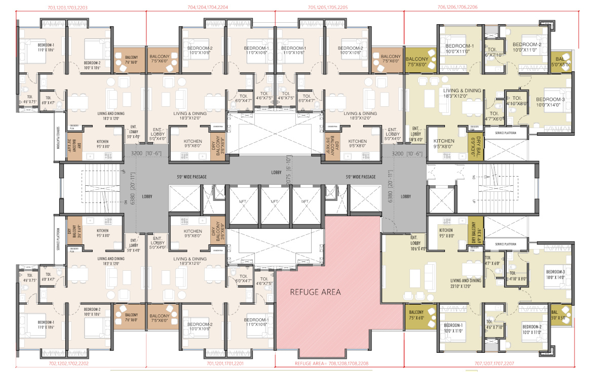 rahul downtown phase i Cluster Plan