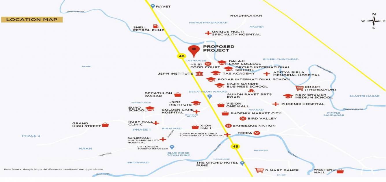 downtown phase 1 Location Plan