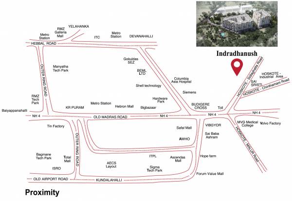 indradhanush-phase-i Location Plan