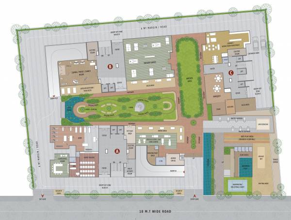  akshar-ocean-pearl Block A Cluster Plan