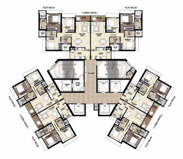  the-sanctuary-tower-2 Tower 2 Cluster Plan