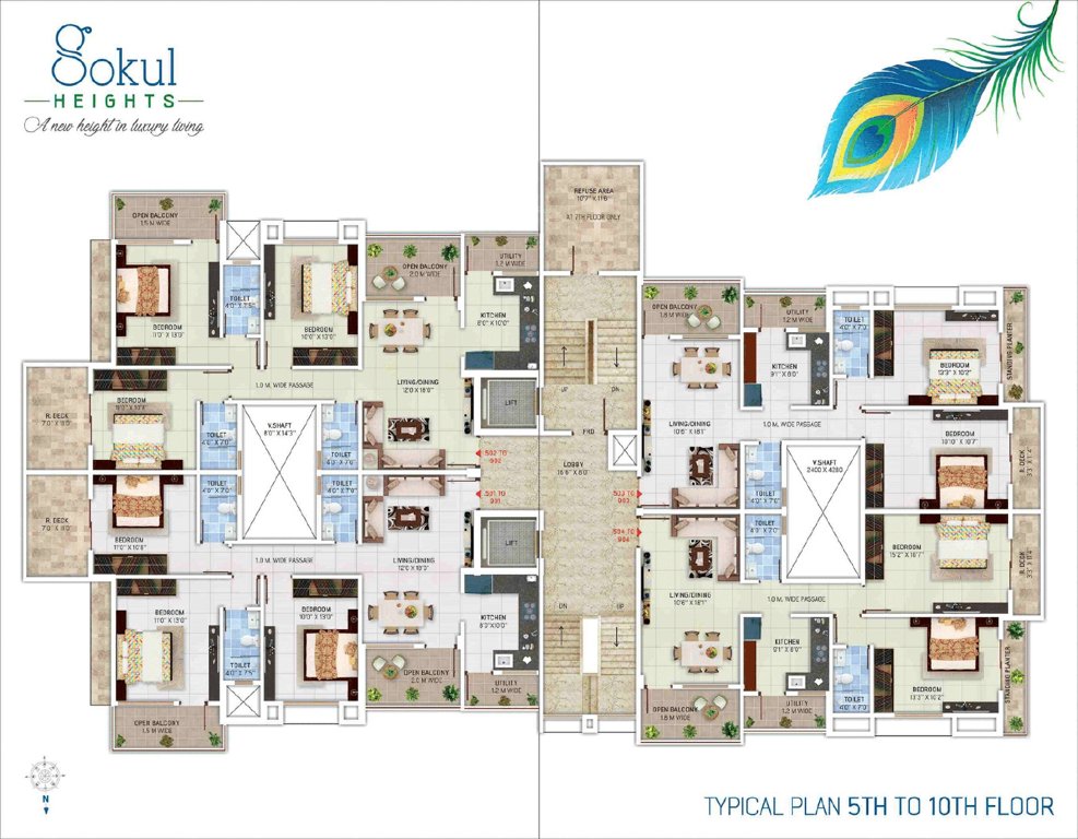  gokul heights Gokul Heights Cluster Plan
