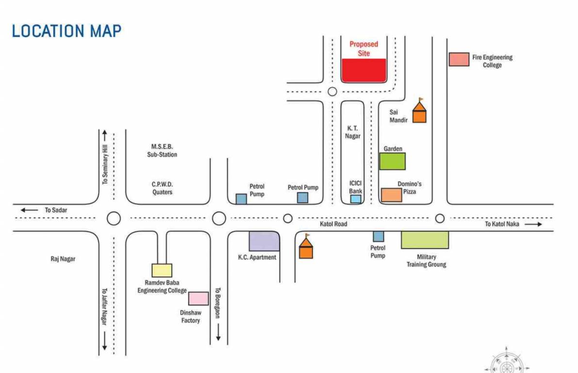  gokul heights Location Plan