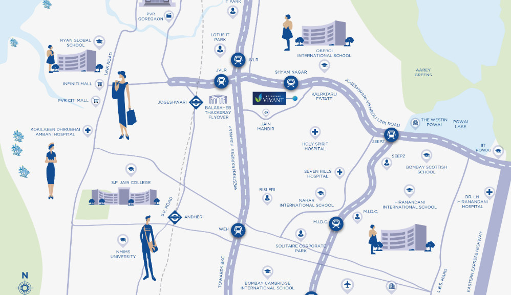  vivant north wing b Location Plan