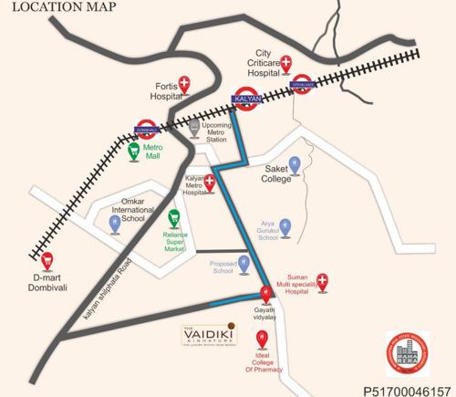  the-vaidiki-signature Location Plan
