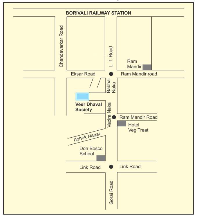  borivali veer dhaval Location Plan