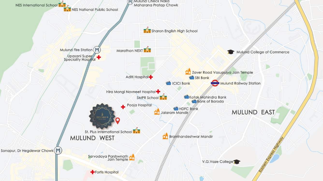  splendour Location Plan