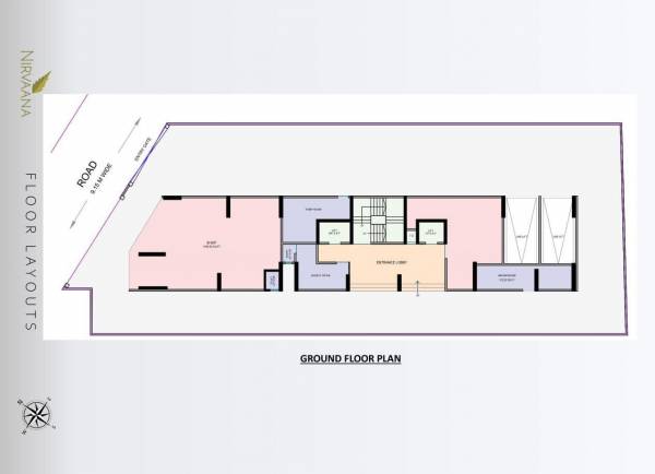  emerald Nirvaana Emerald Cluster Plan For Ground Floor