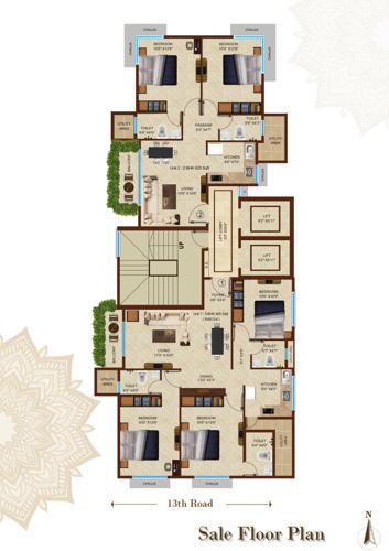  balmukund-heritage Redevelopment of Sri Guruvayurappan Balmukund CHSL Cluster Plan