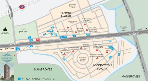  suswagatam-chs Location Plan