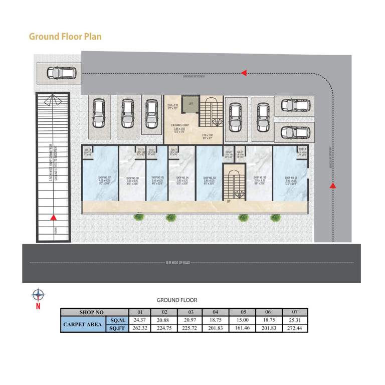  govinda plaza Govinda Plaza Cluster Plan