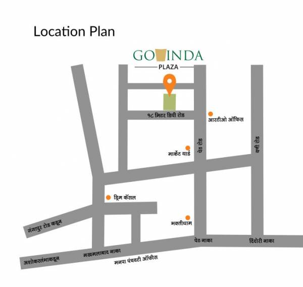  govinda-plaza Location Plan