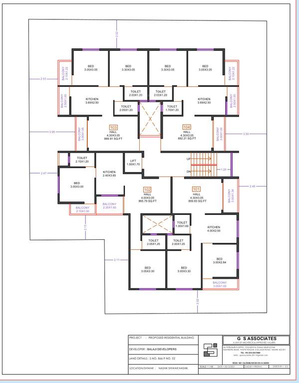  balaji residency Balaji Residency Cluster Plan