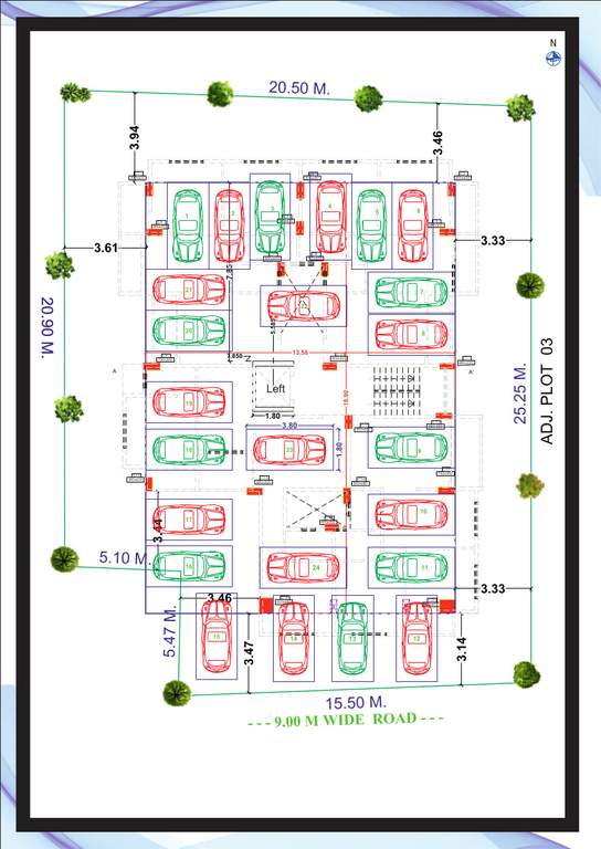  balaji residency Balaji Residency Cluster Plan