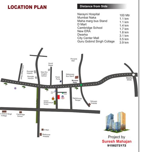  balaji-residency Location Plan