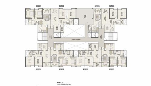  4-taljai-hills-phase-3 4 Taljai Hills Phase 3 Cluster Plan For 7th & 11th Floor