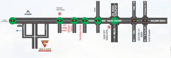 Location Plan twin-clarus Location Plan
